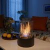 CosyFlame Chimenea de Mesa – Chimenea de mesa moderna de bioetanol con llamas reales y diseño escandinavo
