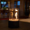 CosyFlame Chimenea de Mesa – Chimenea de mesa moderna de bioetanol con llamas reales y diseño escandinavo
