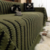 CouchGuard – Plüsch Sofaüberwurf mit rutschfester Rückseite