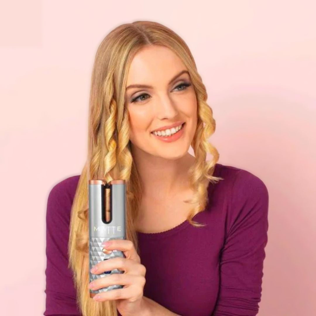 CURLMASTER – Fer à boucler automatique sans fil pour des boucles parfaites partout