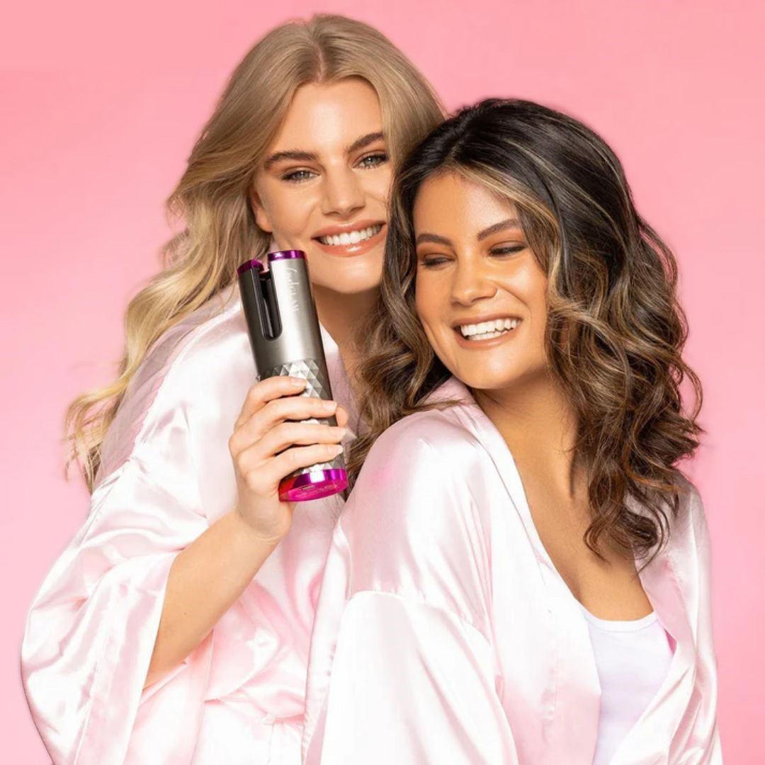 CURLMASTER – Fer à boucler automatique sans fil pour des boucles parfaites partout