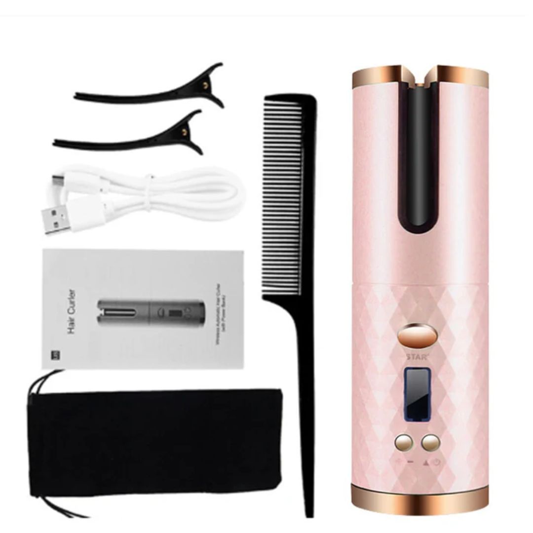 CURLMASTER – Fer à boucler automatique sans fil pour des boucles parfaites partout