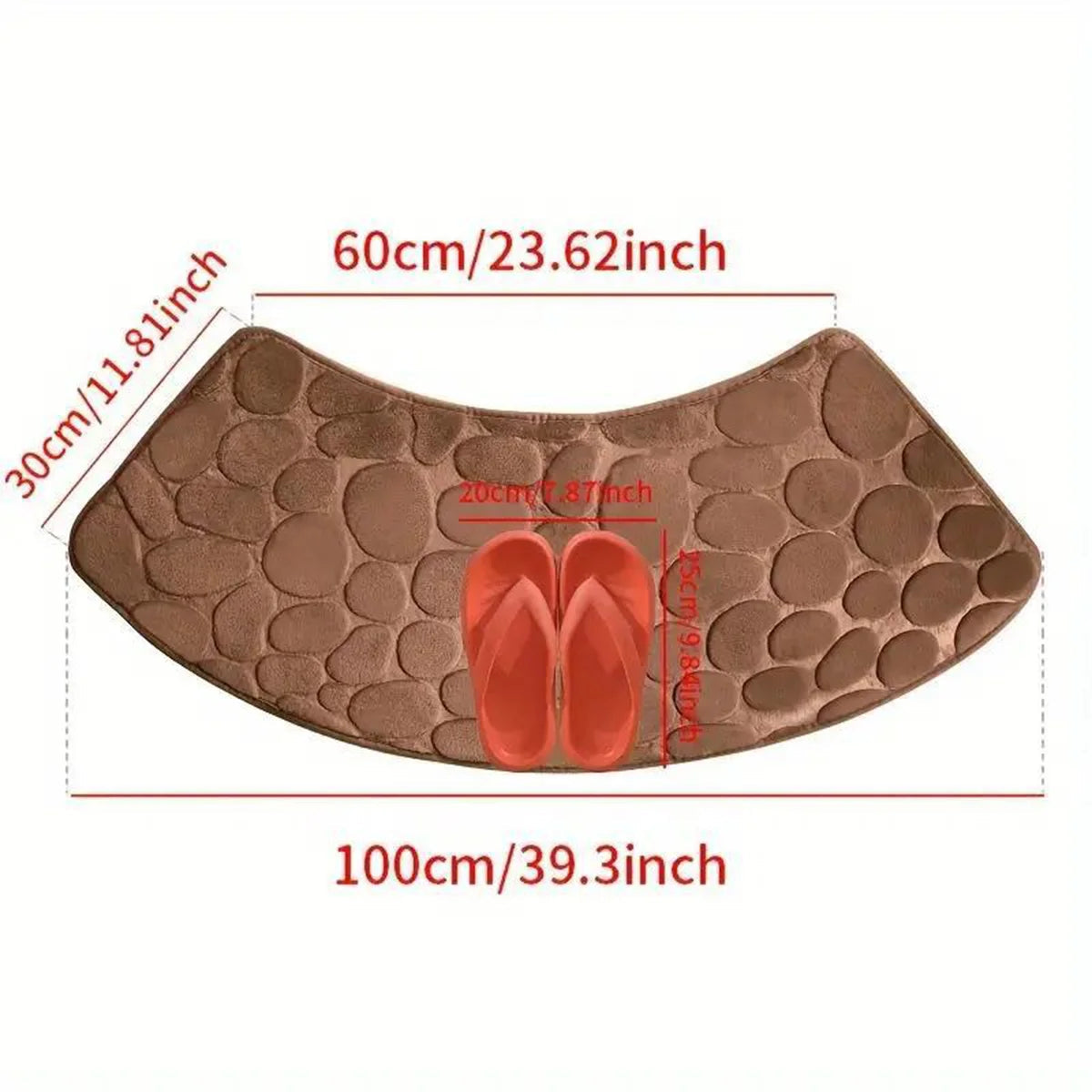 FLOWFORM BATH MAT – Badematte mit geschwungenem Design für Komfort & Sicherheit