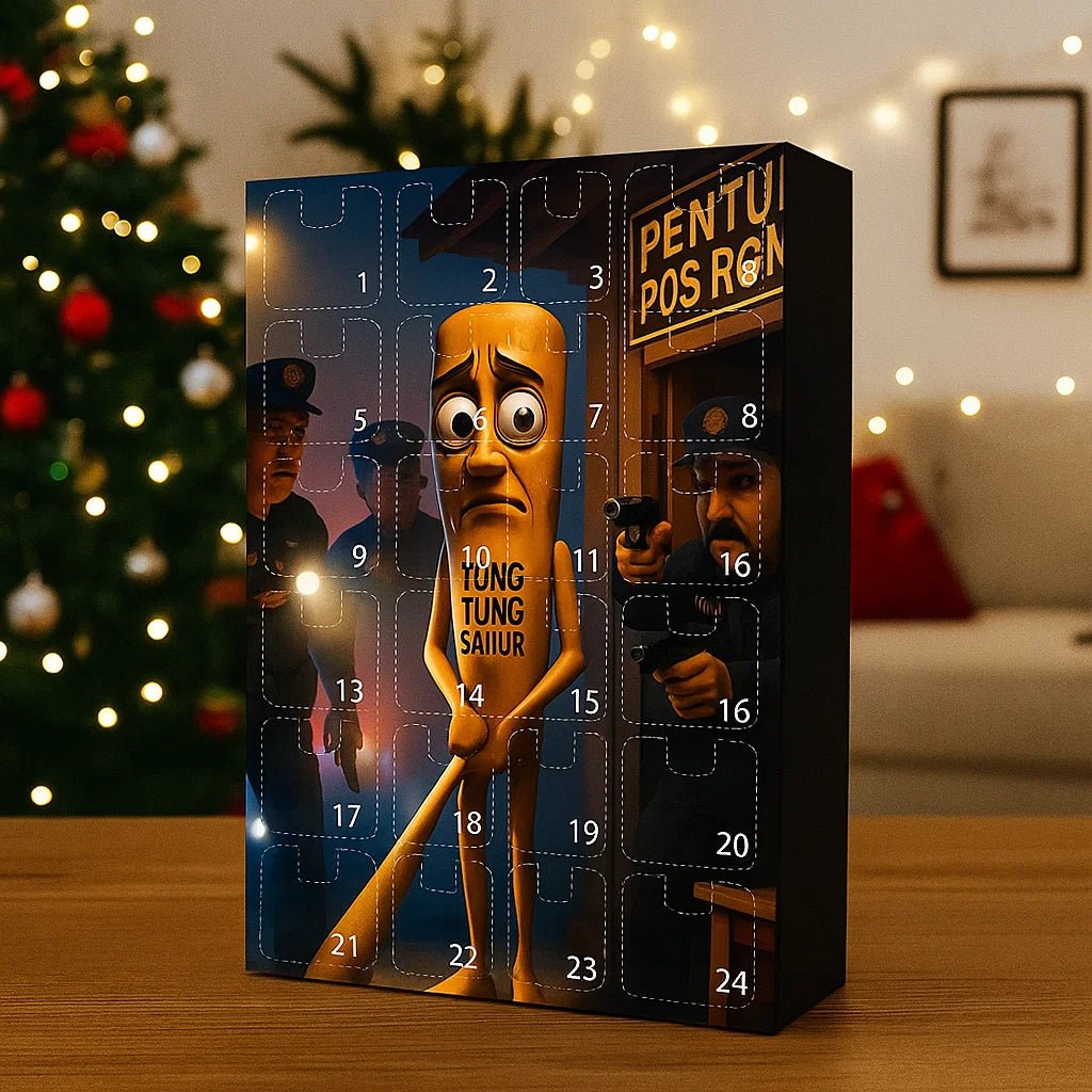 DECORCOUNT – 24-teiliger Adventskalender für festliche Weihnachtsdekoration 7