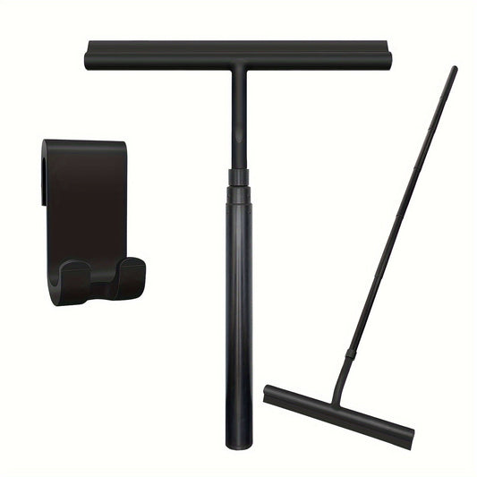 Spazzola per doccia DELUXE – tergivetro telescopico con lama in silicone per una pulizia senza striature senza doversi piegare