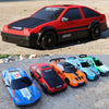 DRIFTHERO – 2,4-GHz-4WD-Hochgeschwindigkeits-RC-Auto mit AE86- und GTR-Renndesign 4