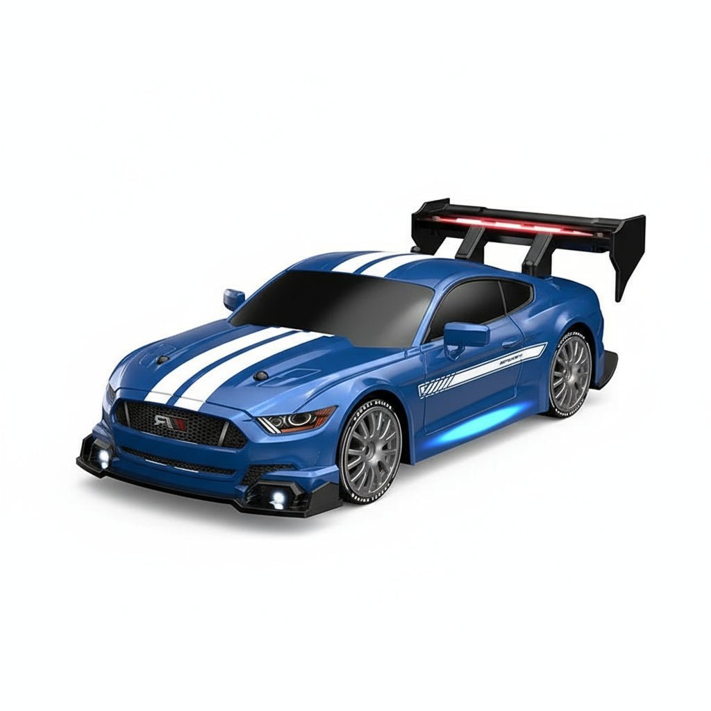 DRIFTMAX – 4WD 1:24 RC Drift-Auto mit austauschbaren Reifen für realistische Rennen 9