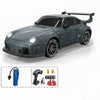 DRIFTRAX – 1:24 Hochgeschwindigkeits-4WD-RC-Driftwagen mit LED-Beleuchtung und Doppelreifen 17