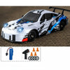 DRIFTRAX – 1:24 Hochgeschwindigkeits-4WD-RC-Driftwagen mit LED-Beleuchtung und Doppelreifen 18