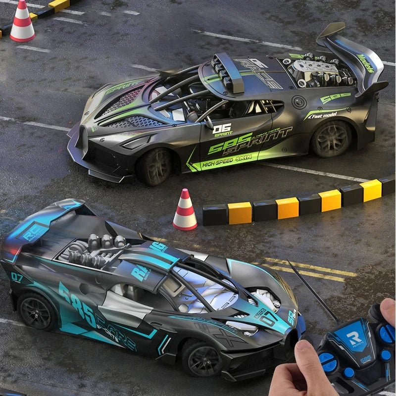 DRIFTSTORM – Hochgeschwindigkeits-RC-Driftwagen im Maßstab 1:18 für Kinder mit einfacher Steuerung 2