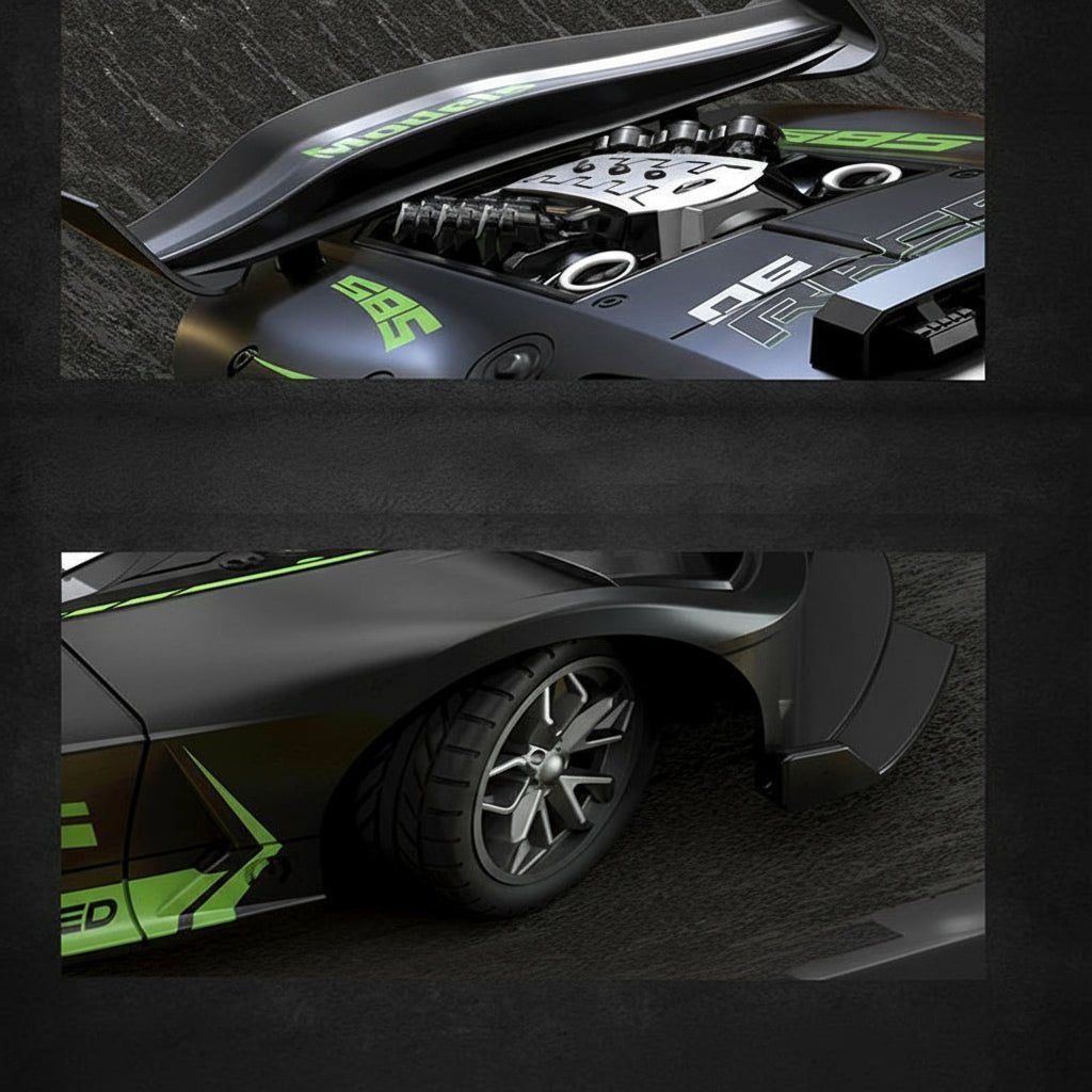 DRIFTSTORM – Hochgeschwindigkeits-RC-Driftwagen im Maßstab 1:18 für Kinder mit einfacher Steuerung 6