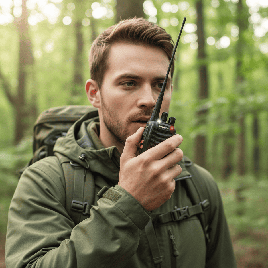 DUALTALK – Leistungsstarke kabellose Walkie-Talkies mit doppeltem Verwendungszweck (2 Stück) 4