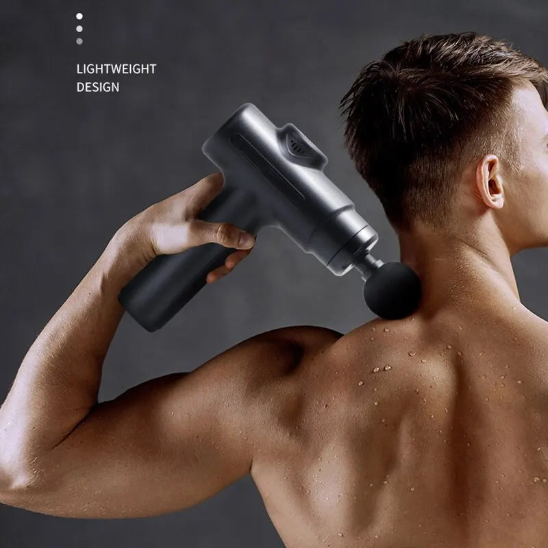 DeepFlex 8 – Elektrische Massagepistole mit 8 Aufsätzen für vielseitige Muskelanwendung