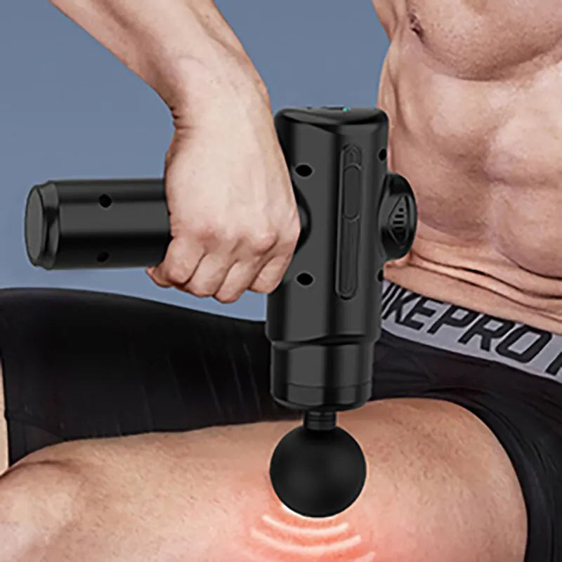 DeepFlex 8 – Elektrische Massagepistole mit 8 Aufsätzen für vielseitige Muskelanwendung