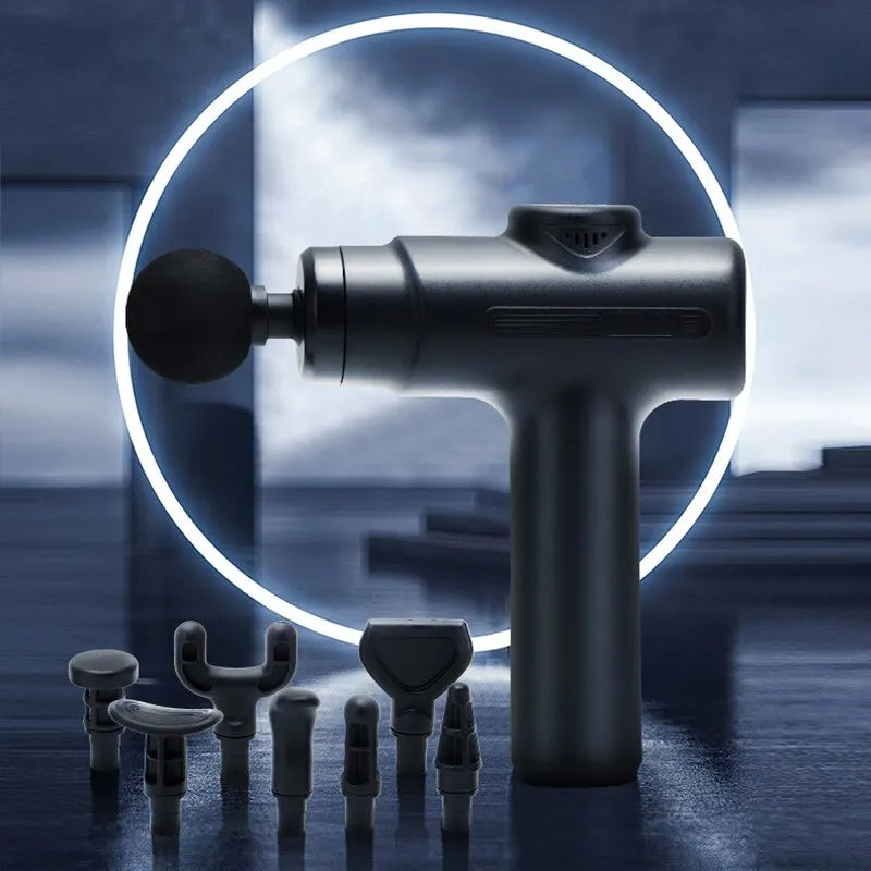 DeepFlex 8 – Elektrische Massagepistole mit 8 Aufsätzen für vielseitige Muskelanwendung