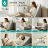 Cuscino a cuneo deluxe – Cuscino ergonomico inclinato con memory foam