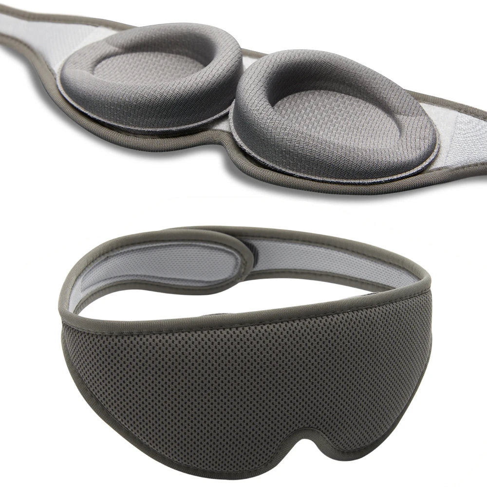 DreamShade 3D – Maschera per dormire con copri occhi regolabili e design ergonomico