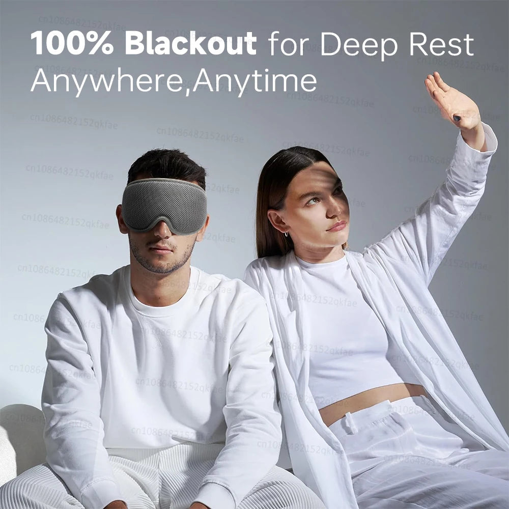 DreamShade 3D – Maschera per dormire con copri occhi regolabili e design ergonomico