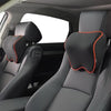 DriveComfort Nackenkissen aus Memory-Schaum | 2er-Pack Nackenstützen fürs Auto | Ergonomisches Reisekissen | Bequeme Kopfstütze beim Autofahren 3