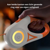 GLOWGUARD – Correa luminosa para perros con linterna LED para paseos seguros al atardecer