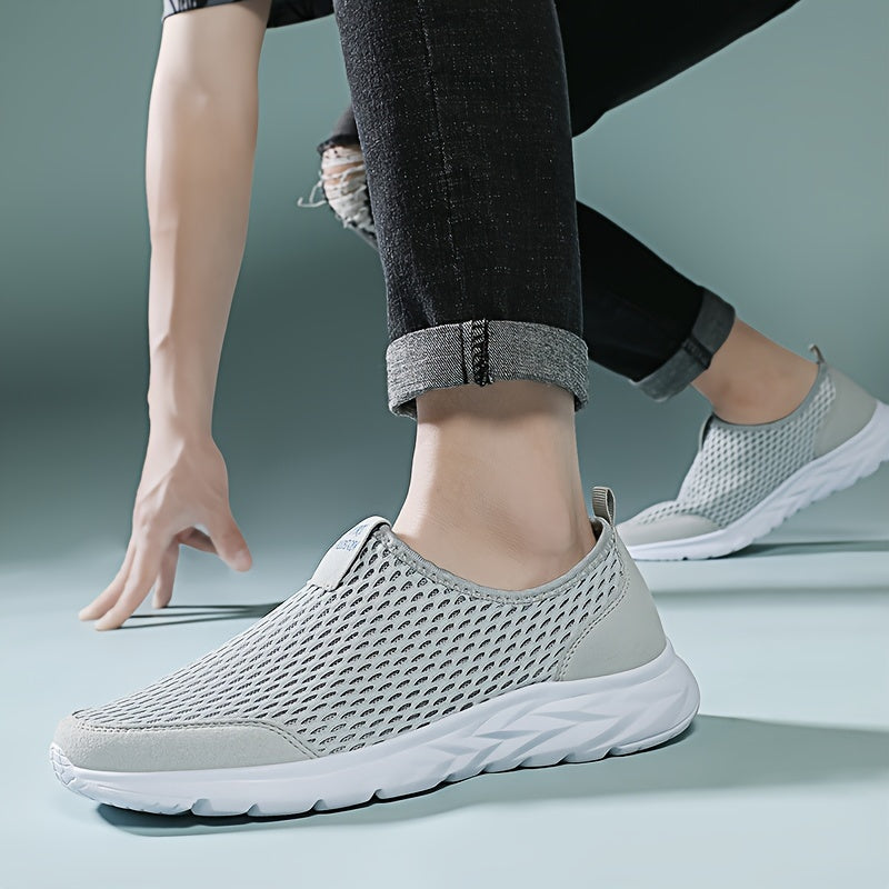 AEROWALK – Sneakers Slip-On traspiranti da uomo per tutti i giorni e lo sport