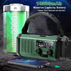 Radio EcoPower – Radio d'urgence avec solaire, lampe de poche et fonction de charge USB