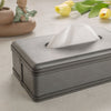 LuxeTiera soporte para caja de pañuelos de cuero | Organizador elegante y hecho a mano de cuero sintético para el hogar, la oficina y el coche