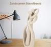 ETERNAL EMBRACE – Abstrakte Skulptur für Liebe & Eleganz