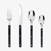 ETERNIFORCE – 24-Piece Stainless Steel Flatware Set with Engraved Design 0