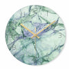 Olive - Horloge murale élégante avec inspiration marbre