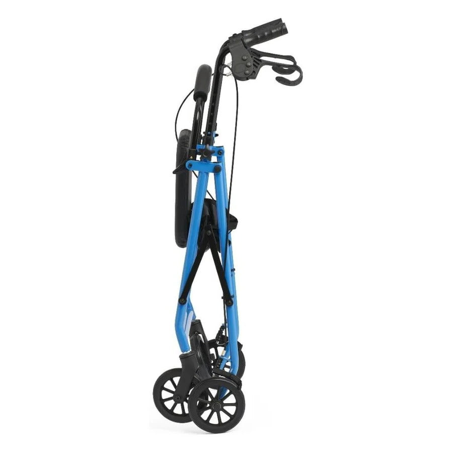EasyRoll – Rollator pliable avec siège et dossier pour seniors