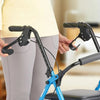 EasyRoll – Rollator pliable avec siège et dossier pour seniors