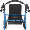 EasyRoll – Rollator pliable avec siège et dossier pour seniors