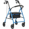 EasyRoll – Rollator pliable avec siège et dossier pour seniors