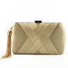 Éclessa Luxus-Abend-Clutch | Handtasche mit Satinquaste für klassische und moderne Eleganz 0