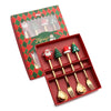 Edelstahl Weihnachtsbaum-Löffel-Set - 4-teilig, Spülmaschinenfest, Ideal für Kaffee und Desserts 27