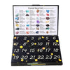 GeoTreasure Adventskalender 2025 – 24 natürliche Edelsteine für Sammler & Kinder
