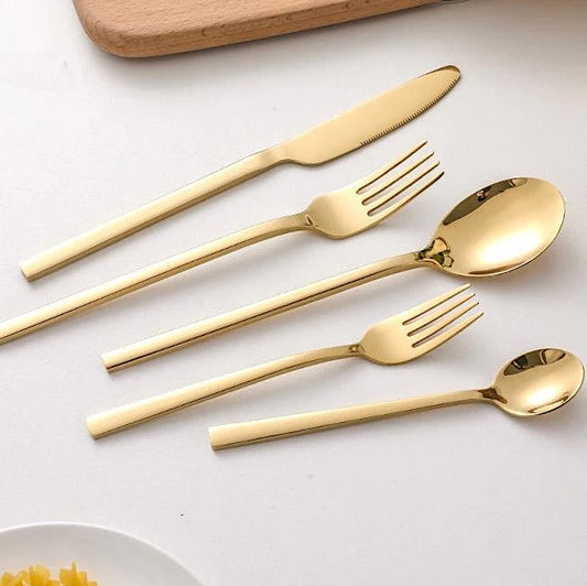 EleganceCut – 30-teiliges Edelstahl Besteckset für 6 Personen