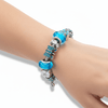 Elegantes Blumen-Charm-Armband aus 925er Sterlingsilber für Damen – von der Natur inspiriertes Design 2
