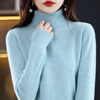 Elena Cashmere cuello alto – suéter de cuello vuelto para mujer hecho de cachemira de alta calidad