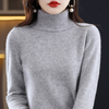 Elena Cashmere cuello alto – suéter de cuello vuelto para mujer hecho de cachemira de alta calidad