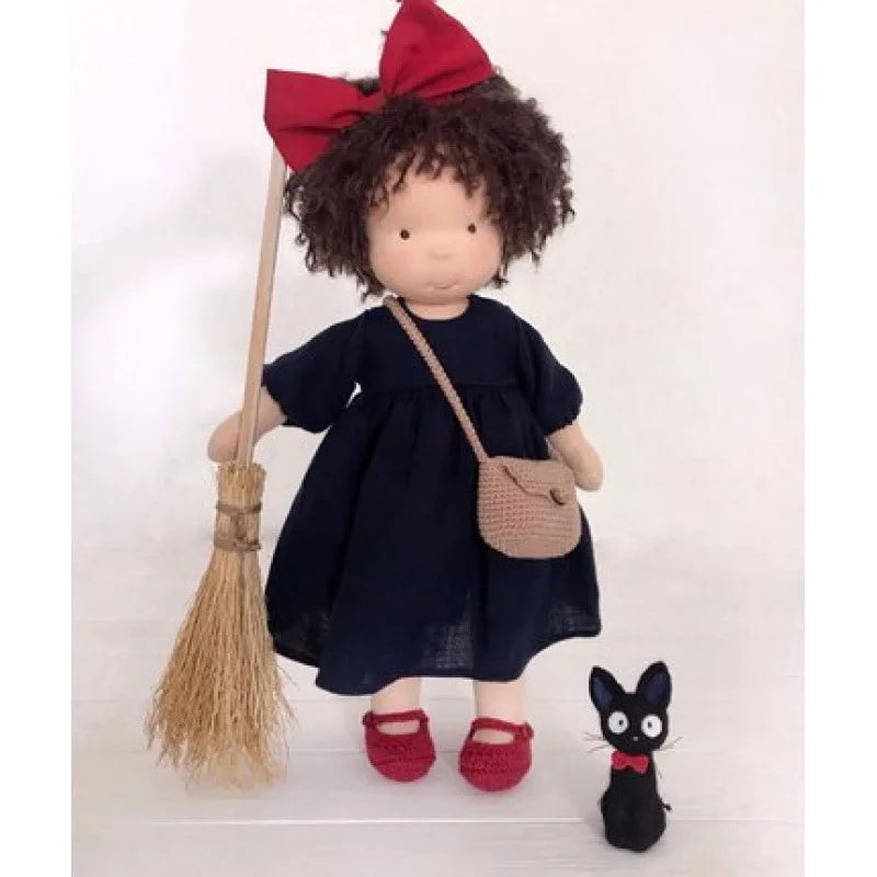 Selina – Poupée Waldorf en coton faite main pour un jeu créatif