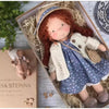 Selina – Poupée Waldorf en coton faite main pour un jeu créatif