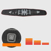 Ceinture chauffante ergonomique – Ceinture chauffante pour le dos avec 3 niveaux de chauffage et soutien lombaire