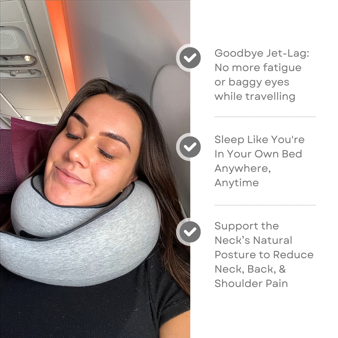 TRAVELZEN – Ergonomisch Reiskussen voor Ultiem Comfort