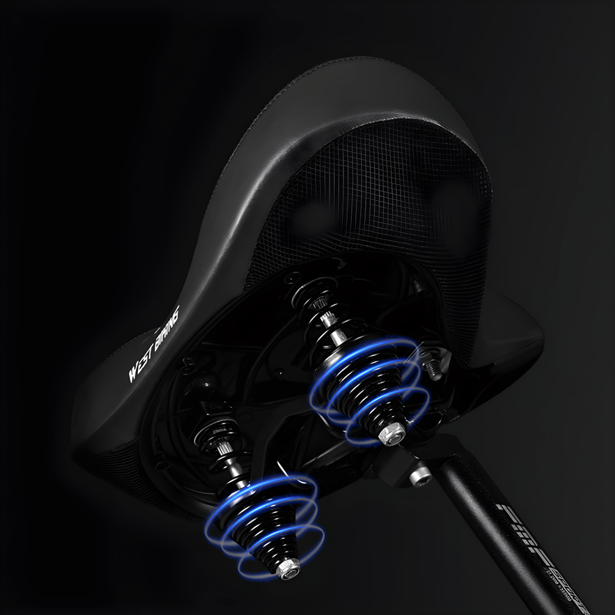 Ergorid Thron Touring Saddle – Ergonomischer Komfortsattel für Männer & Frauen 3