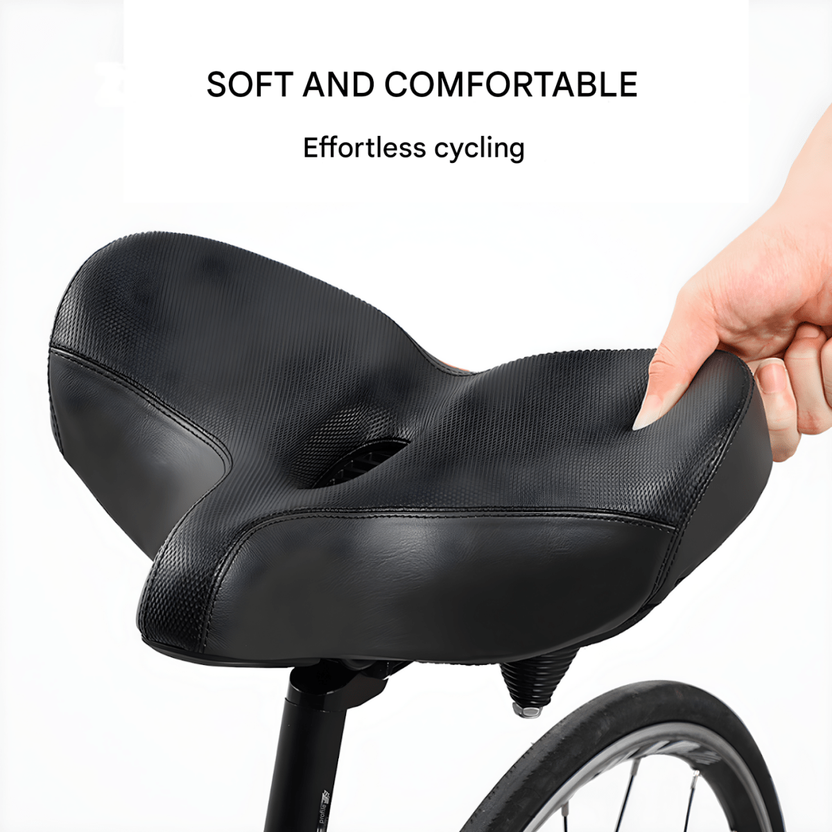 Ergorid Thron Touring Saddle – Ergonomischer Komfortsattel für Männer & Frauen 6