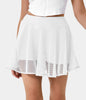Falda de tenis para todos los días – falda de malla 2 en 1 con shorts aireados