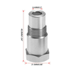 ExhaustPro M18 – Edelstahl O2 Sensor Adapter für Offroad & Showcars