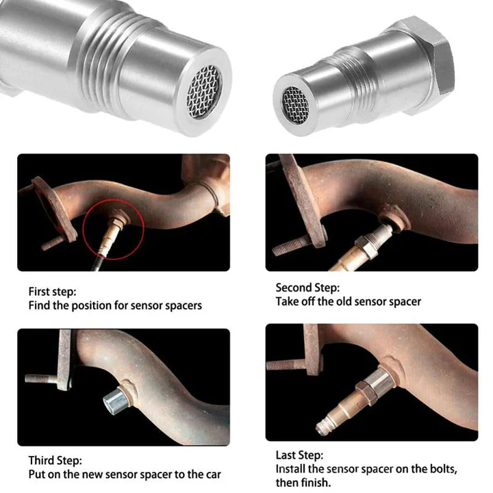 ExhaustPro M18 – Edelstahl O2 Sensor Adapter für Offroad & Showcars